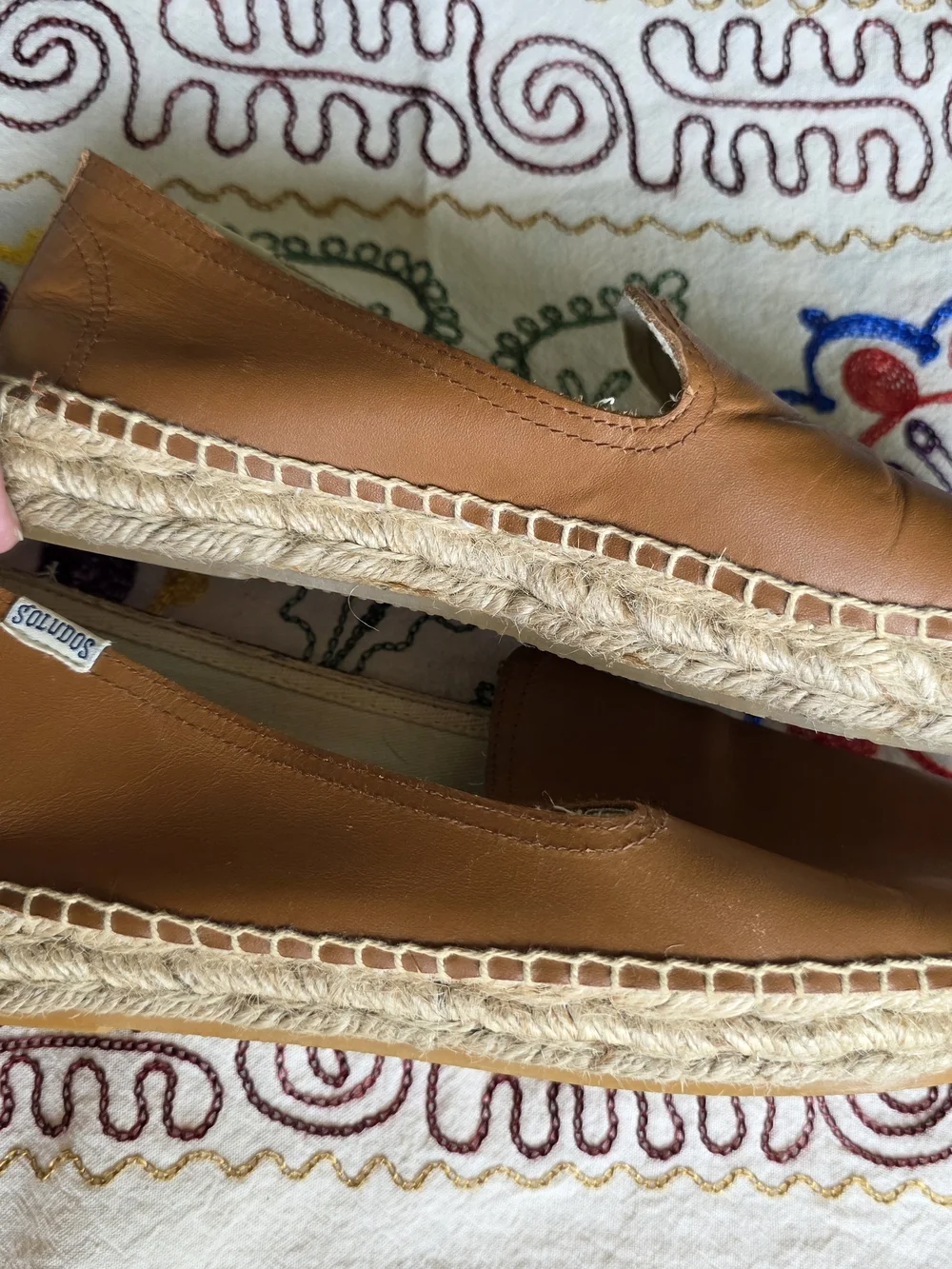Soludos Leather Espadrille